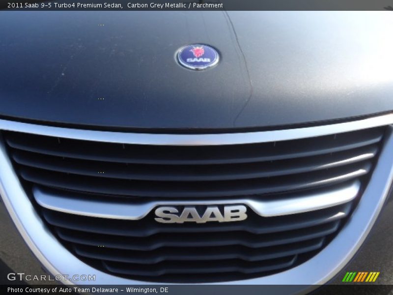 Carbon Grey Metallic / Parchment 2011 Saab 9-5 Turbo4 Premium Sedan