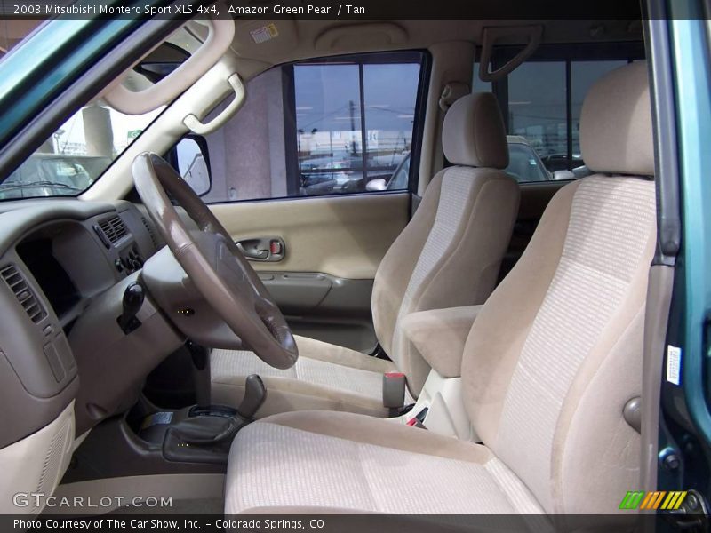 Amazon Green Pearl / Tan 2003 Mitsubishi Montero Sport XLS 4x4