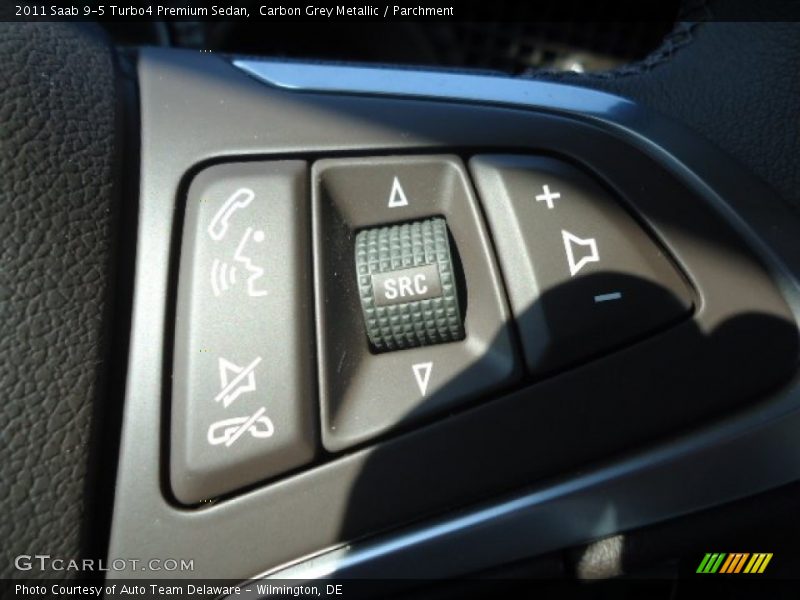 Carbon Grey Metallic / Parchment 2011 Saab 9-5 Turbo4 Premium Sedan