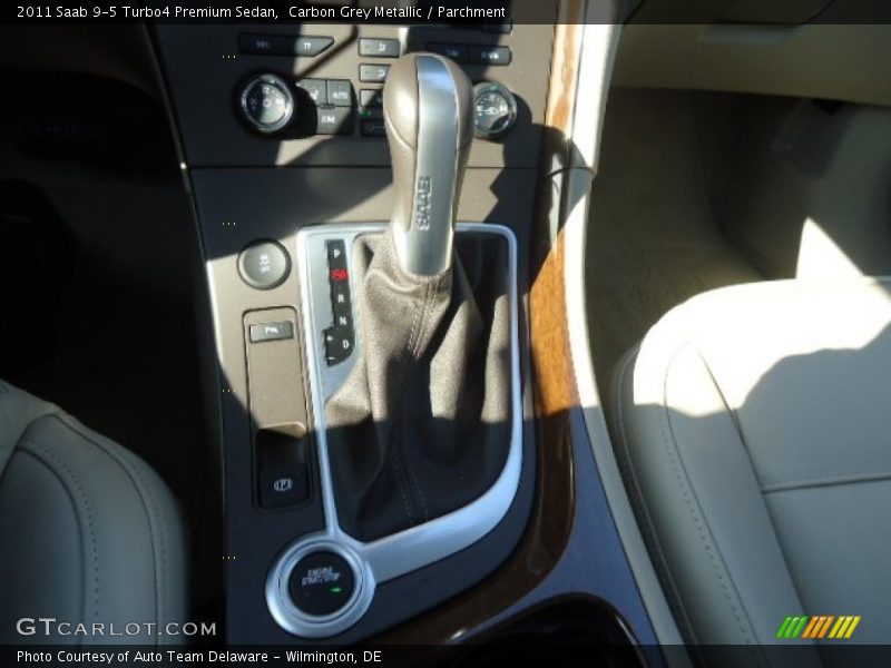 Carbon Grey Metallic / Parchment 2011 Saab 9-5 Turbo4 Premium Sedan