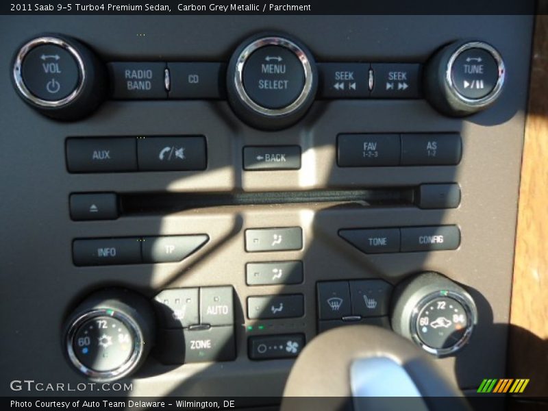 Carbon Grey Metallic / Parchment 2011 Saab 9-5 Turbo4 Premium Sedan