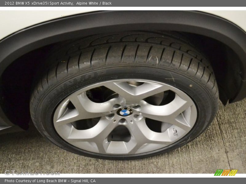 Alpine White / Black 2012 BMW X5 xDrive35i Sport Activity