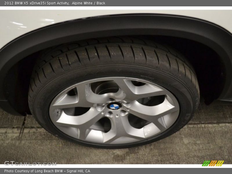 Alpine White / Black 2012 BMW X5 xDrive35i Sport Activity