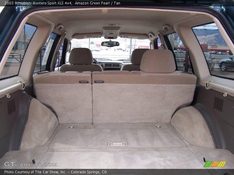 Amazon Green Pearl / Tan 2003 Mitsubishi Montero Sport XLS 4x4
