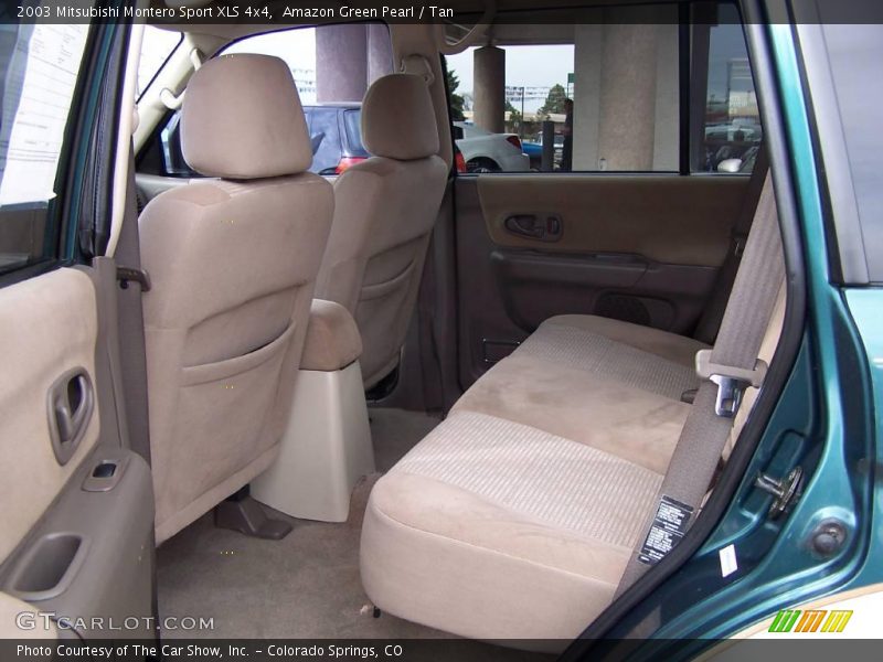 Amazon Green Pearl / Tan 2003 Mitsubishi Montero Sport XLS 4x4