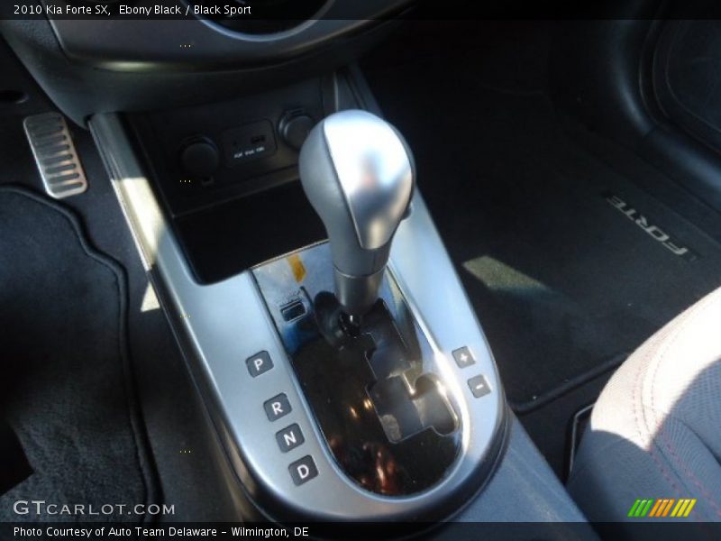 Ebony Black / Black Sport 2010 Kia Forte SX