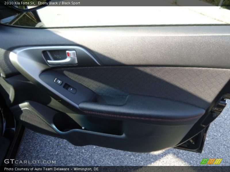 Ebony Black / Black Sport 2010 Kia Forte SX