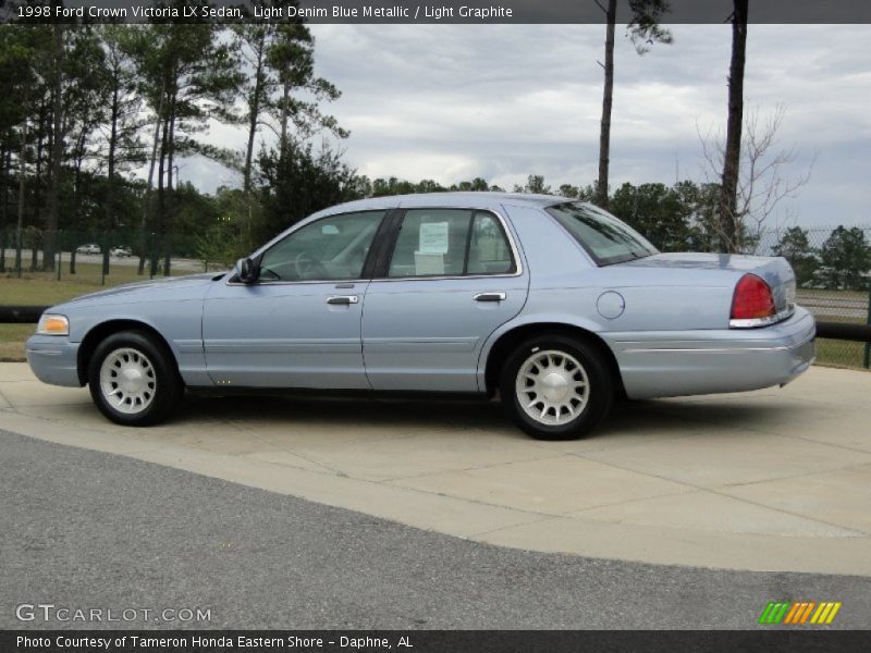  1998 Crown Victoria LX Sedan Light Denim Blue Metallic