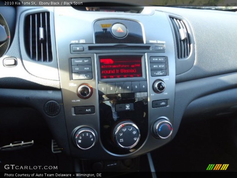 Ebony Black / Black Sport 2010 Kia Forte SX