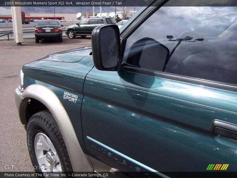 Amazon Green Pearl / Tan 2003 Mitsubishi Montero Sport XLS 4x4