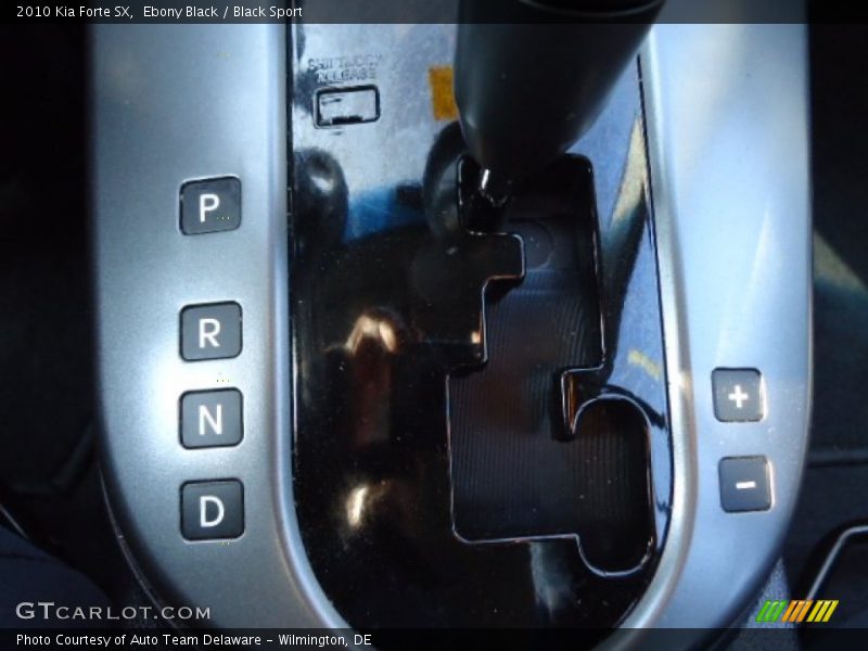 Ebony Black / Black Sport 2010 Kia Forte SX