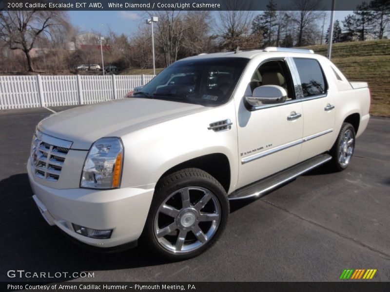 Front 3/4 View of 2008 Escalade EXT AWD