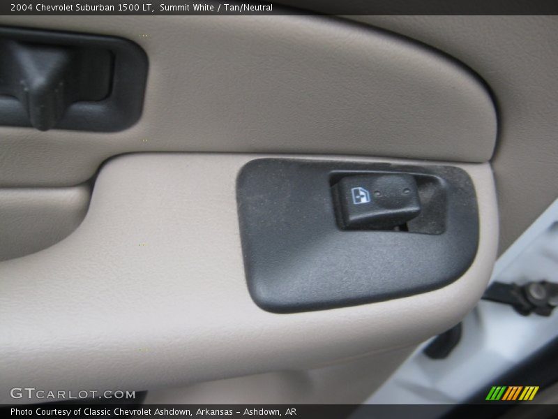 Summit White / Tan/Neutral 2004 Chevrolet Suburban 1500 LT