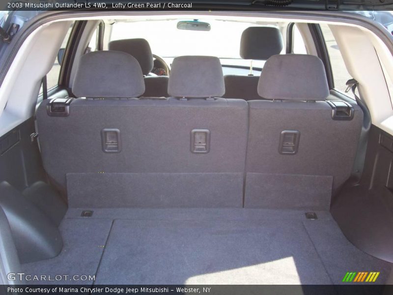 Lofty Green Pearl / Charcoal 2003 Mitsubishi Outlander LS 4WD