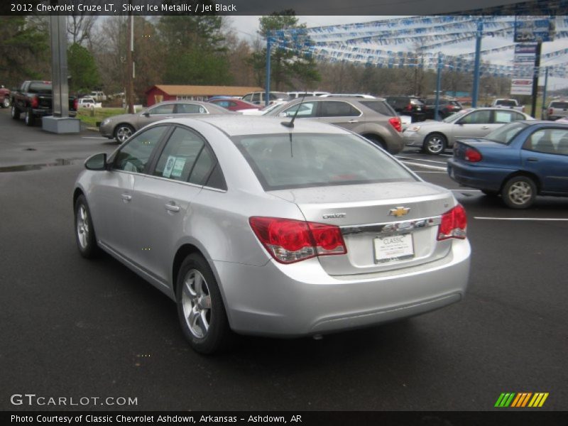 Silver Ice Metallic / Jet Black 2012 Chevrolet Cruze LT