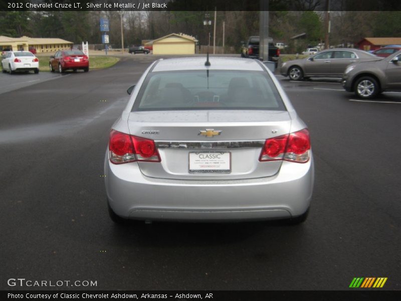 Silver Ice Metallic / Jet Black 2012 Chevrolet Cruze LT