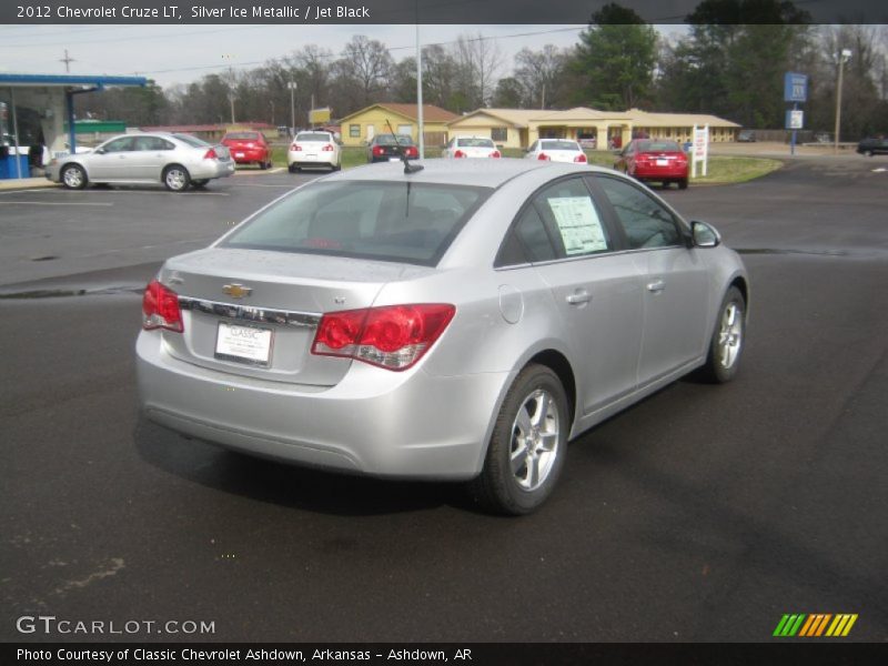 Silver Ice Metallic / Jet Black 2012 Chevrolet Cruze LT