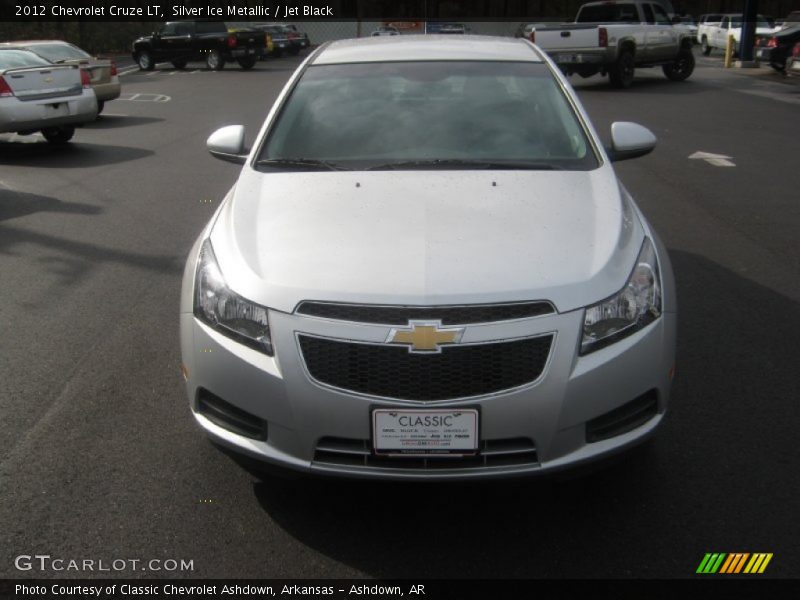 Silver Ice Metallic / Jet Black 2012 Chevrolet Cruze LT