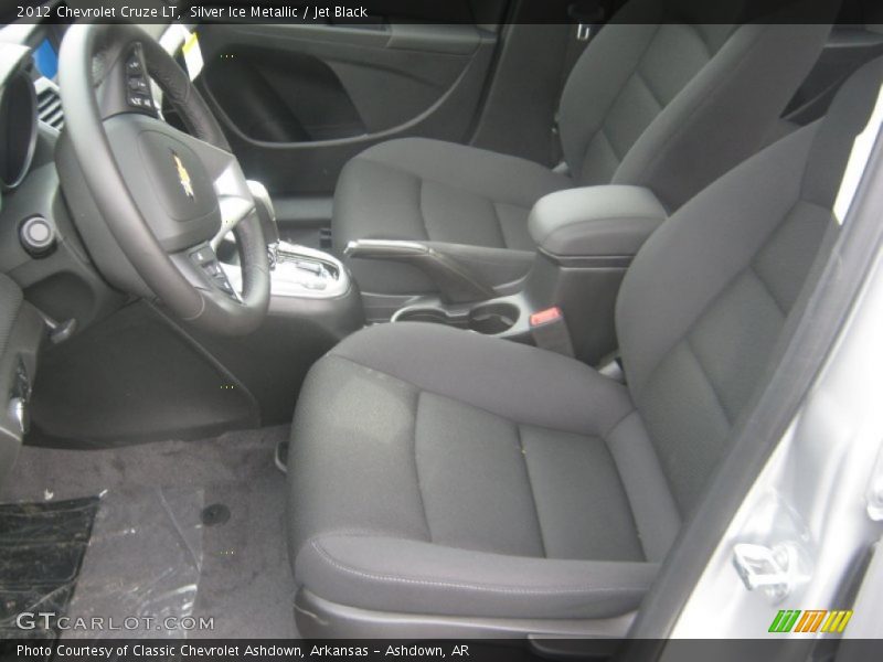 Silver Ice Metallic / Jet Black 2012 Chevrolet Cruze LT