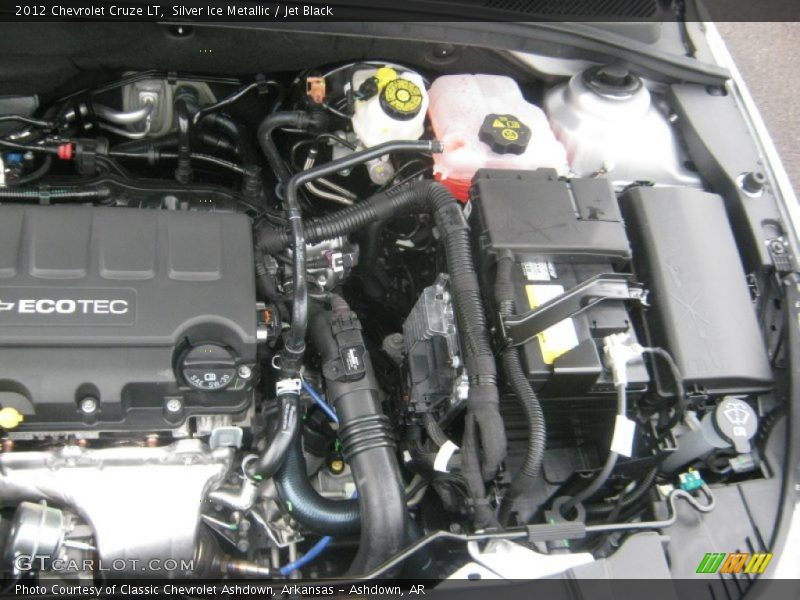 Silver Ice Metallic / Jet Black 2012 Chevrolet Cruze LT