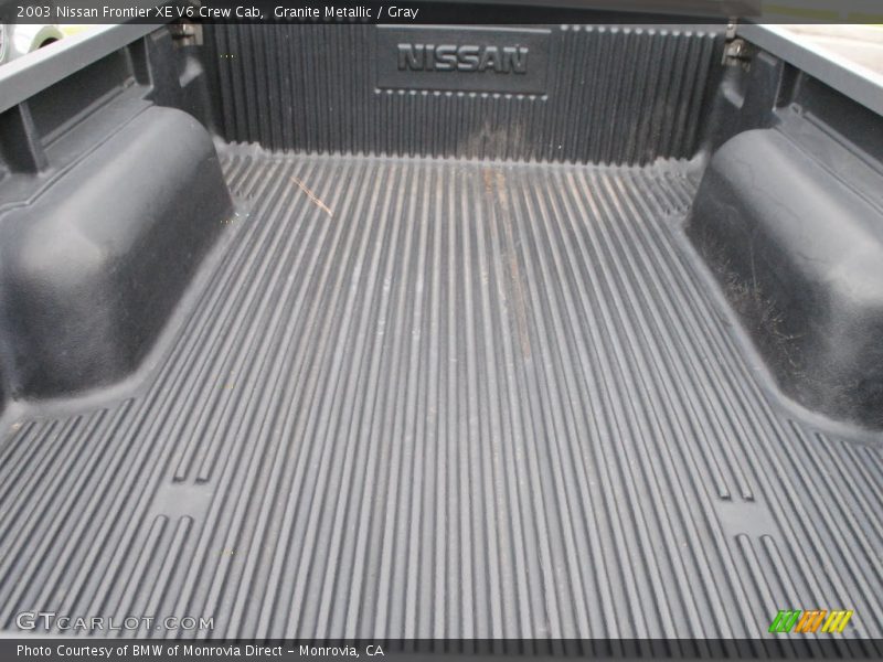 Granite Metallic / Gray 2003 Nissan Frontier XE V6 Crew Cab
