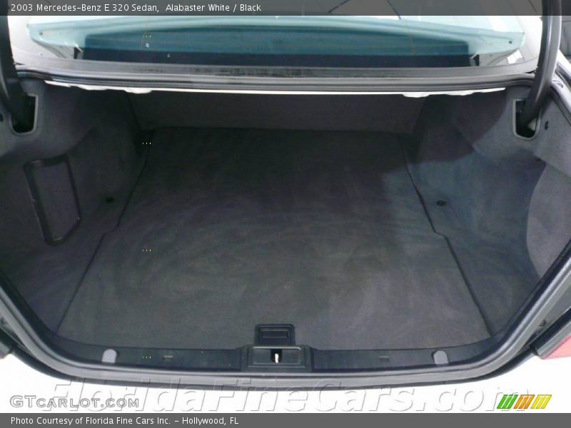 Alabaster White / Black 2003 Mercedes-Benz E 320 Sedan