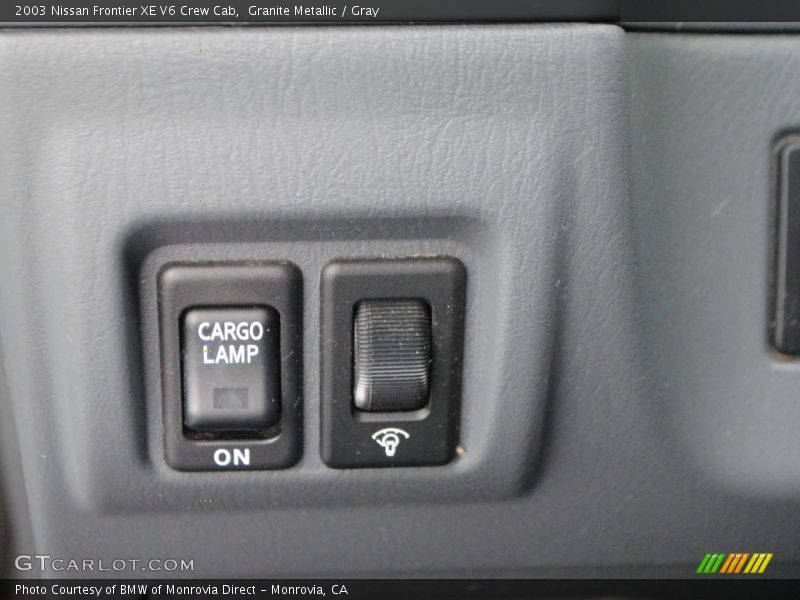 Granite Metallic / Gray 2003 Nissan Frontier XE V6 Crew Cab
