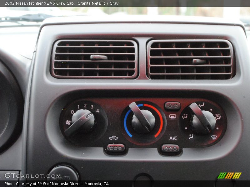 Granite Metallic / Gray 2003 Nissan Frontier XE V6 Crew Cab