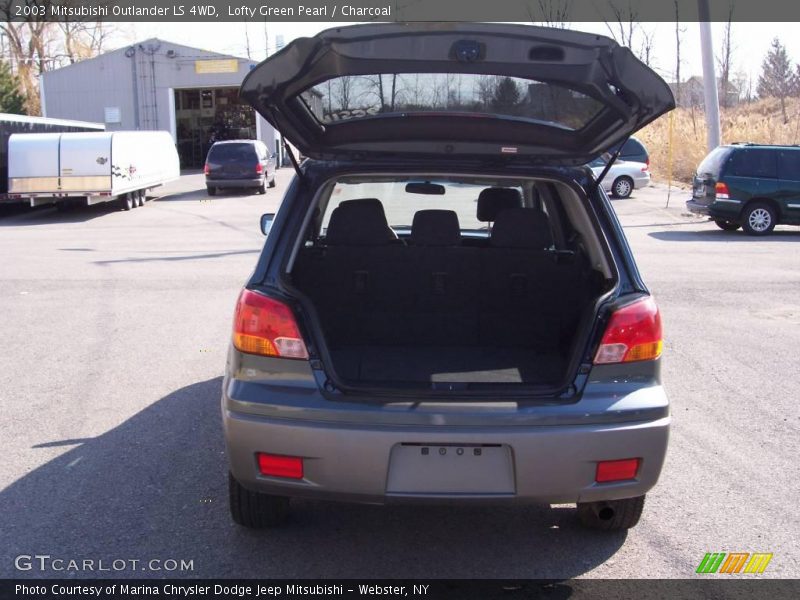 Lofty Green Pearl / Charcoal 2003 Mitsubishi Outlander LS 4WD
