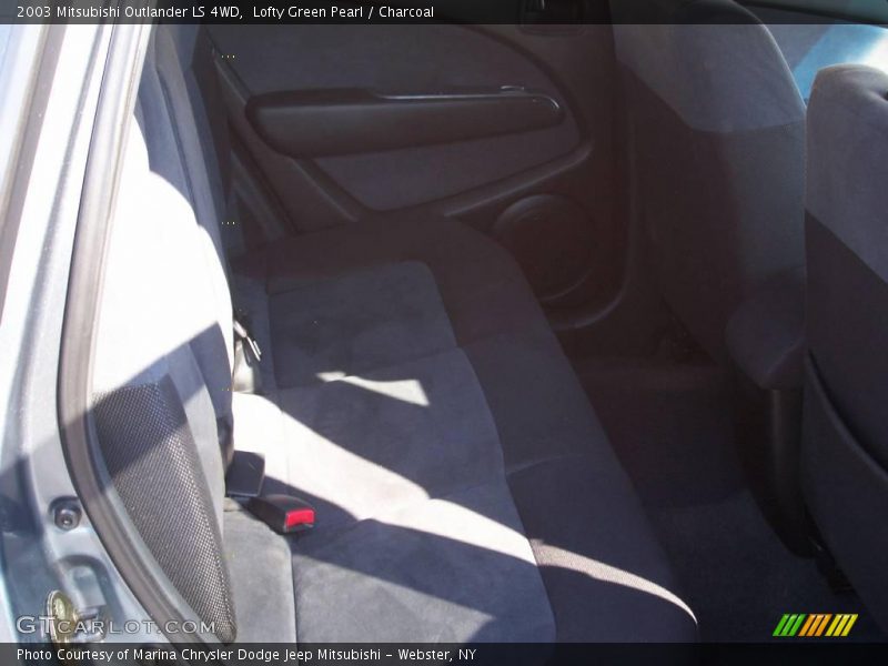 Lofty Green Pearl / Charcoal 2003 Mitsubishi Outlander LS 4WD