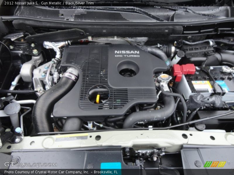  2012 Juke S Engine - 1.6 Liter DIG Turbocharged DOHC 16-Valve CVTCS 4 Cylinder