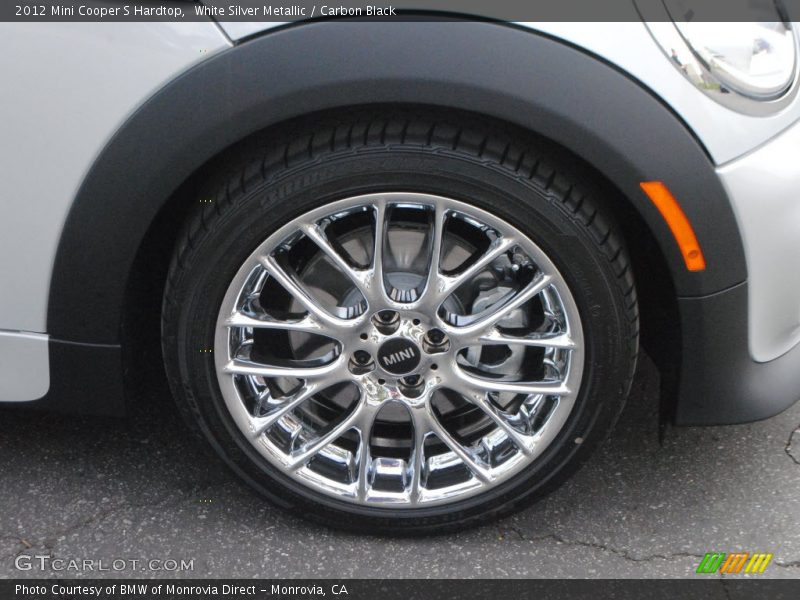 White Silver Metallic / Carbon Black 2012 Mini Cooper S Hardtop