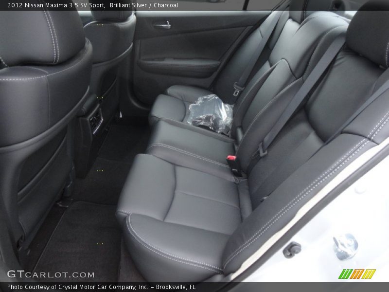 Brilliant Silver / Charcoal 2012 Nissan Maxima 3.5 SV Sport