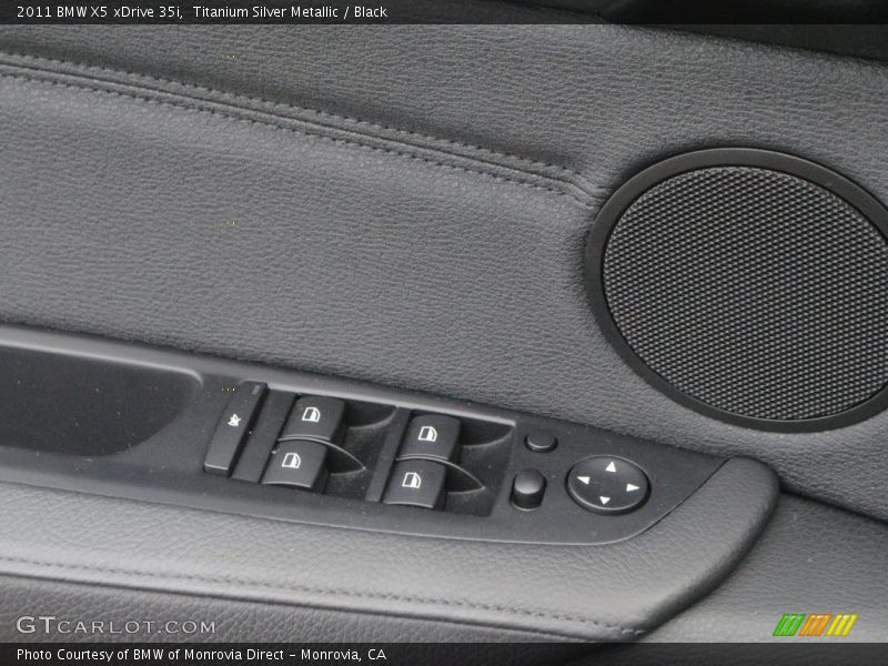 Titanium Silver Metallic / Black 2011 BMW X5 xDrive 35i