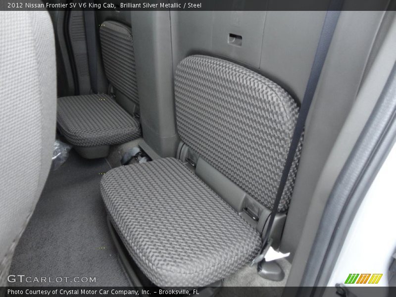  2012 Frontier SV V6 King Cab Steel Interior