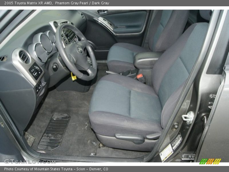 Phantom Gray Pearl / Dark Gray 2005 Toyota Matrix XR AWD