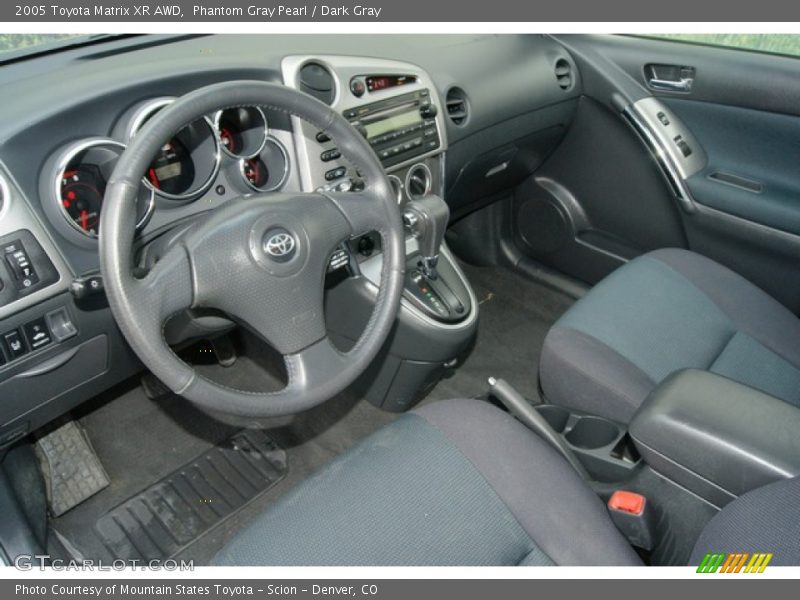 Phantom Gray Pearl / Dark Gray 2005 Toyota Matrix XR AWD