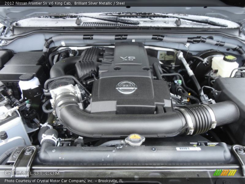  2012 Frontier SV V6 King Cab Engine - 4.0 Liter DOHC 24-Valve CVTCS V6