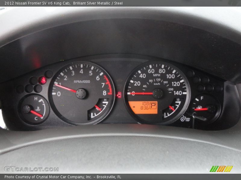  2012 Frontier SV V6 King Cab SV V6 King Cab Gauges