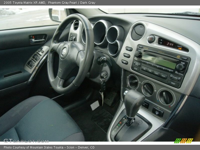 Phantom Gray Pearl / Dark Gray 2005 Toyota Matrix XR AWD
