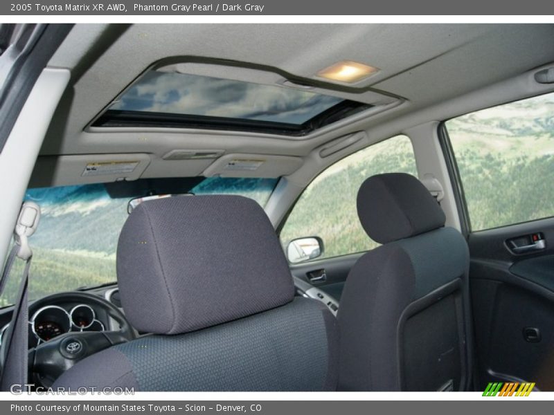 Phantom Gray Pearl / Dark Gray 2005 Toyota Matrix XR AWD