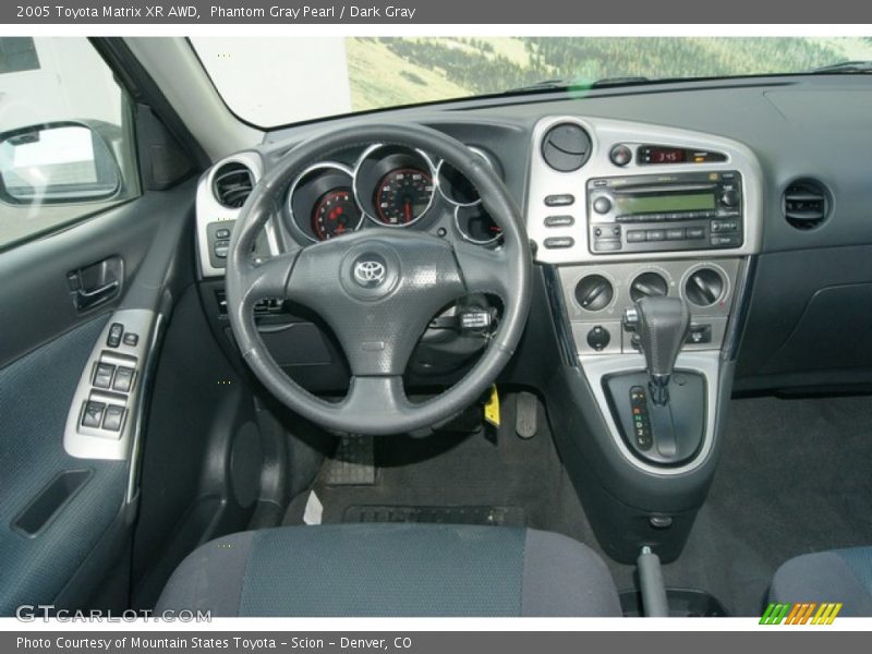 Phantom Gray Pearl / Dark Gray 2005 Toyota Matrix XR AWD