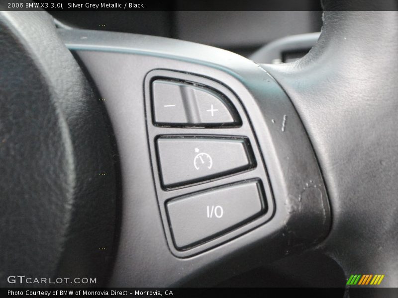 Silver Grey Metallic / Black 2006 BMW X3 3.0i