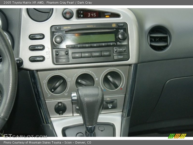 Phantom Gray Pearl / Dark Gray 2005 Toyota Matrix XR AWD
