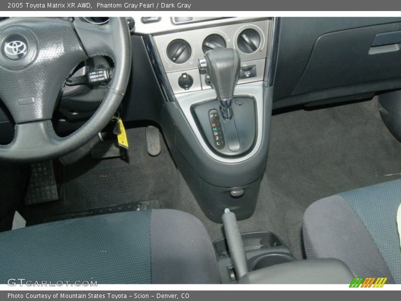 Phantom Gray Pearl / Dark Gray 2005 Toyota Matrix XR AWD