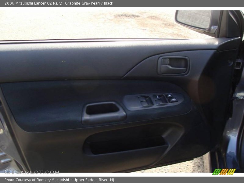 Graphite Gray Pearl / Black 2006 Mitsubishi Lancer OZ Rally