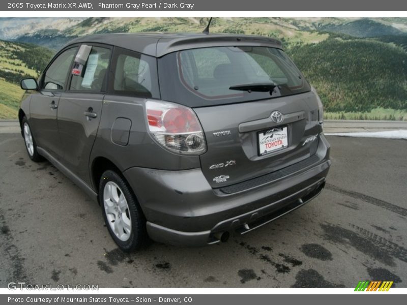 Phantom Gray Pearl / Dark Gray 2005 Toyota Matrix XR AWD