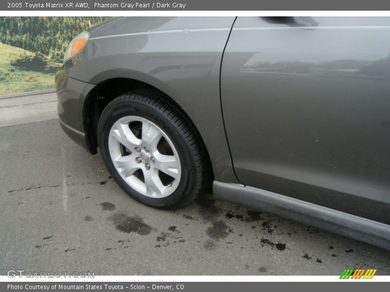 Phantom Gray Pearl / Dark Gray 2005 Toyota Matrix XR AWD