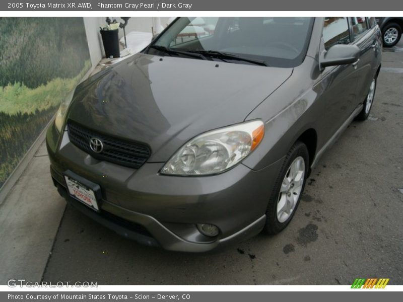 Phantom Gray Pearl / Dark Gray 2005 Toyota Matrix XR AWD