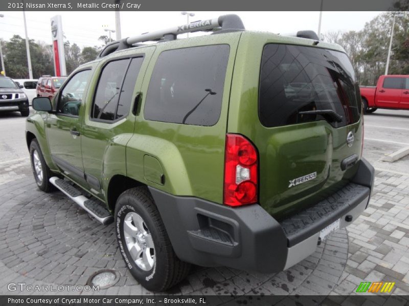 Metallic Green / Gray 2012 Nissan Xterra S